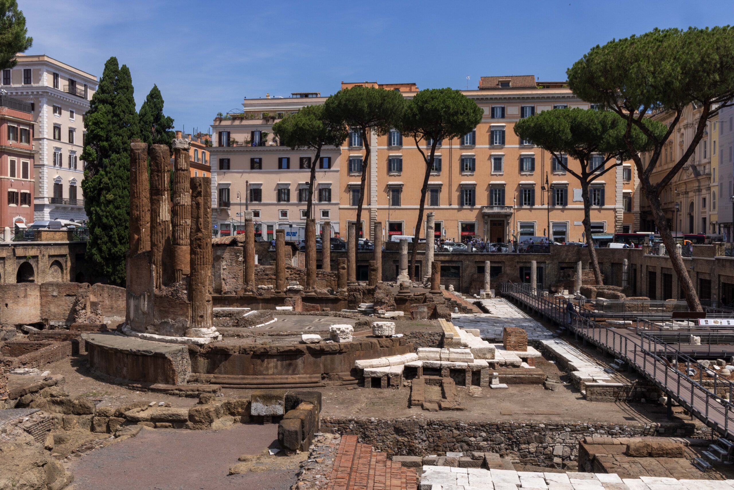 Sovrintendenza Capitolina, veduta di Largo Argentina