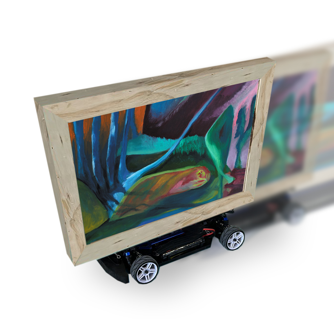 CANEMORTO-The-Painting-Race-Rendering-1-2023- CANEMORTO, The Painting Race - Rendering #1, 2023