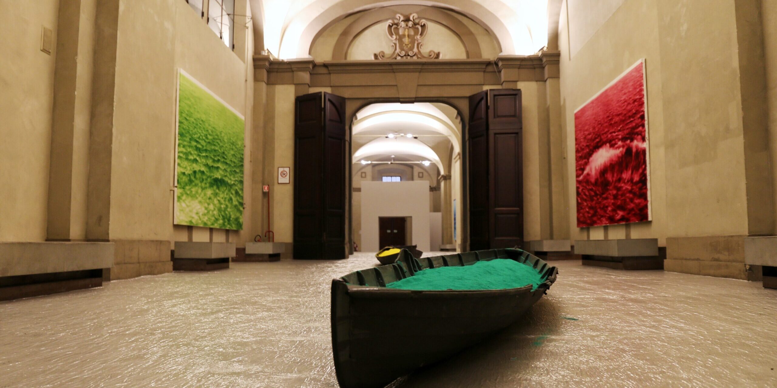 Viaggio di luce. Claudio Parmiggiani e Abel Herrero, Galleria delle Carrozze di Palazzo Medici Riccardi - Foto Antonello Serino