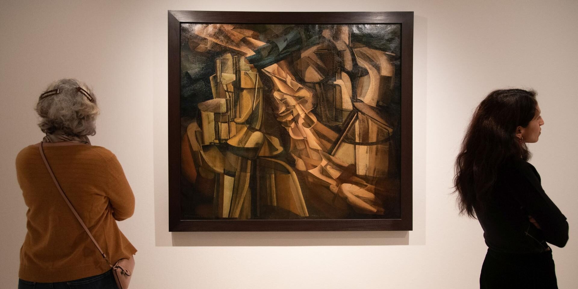 Marcel Duchamp Le Roi et la reine entourés de nus vites (Il re e la regina circondati da nudi veloci), maggio 1912. Philadelphia Museum of Art, The Louise and Walter Arensberg Collection, 1950. Ph. Arianna Ferraretto