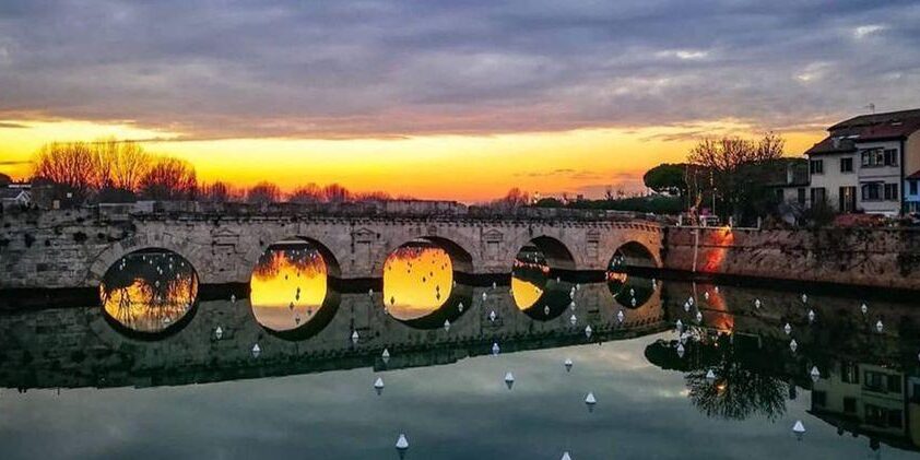 Ponte di Tiberio a Rimini