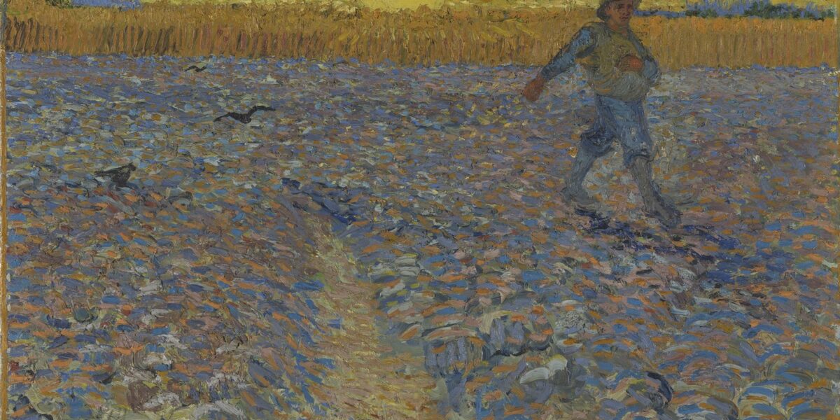 Vincent Van Gogh Il seminatore Arles, 17 – 28 giugno 1888 ca Olio su tela, 64,2x80,3 cm © Kröller-Müller Museum, Otterlo, The Netherlands