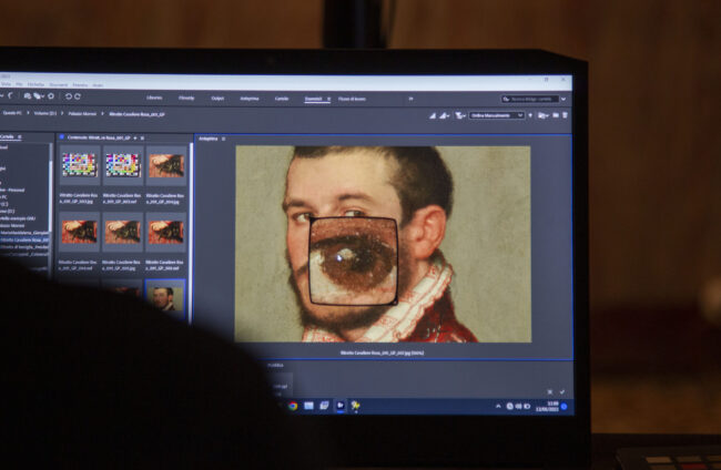 Immagine di Haltadefinizione di ritratto repicato in gigapixel