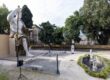 Il Colosso di Costantino nel giardino di Villa Caffarelli ai Musei Capitolini