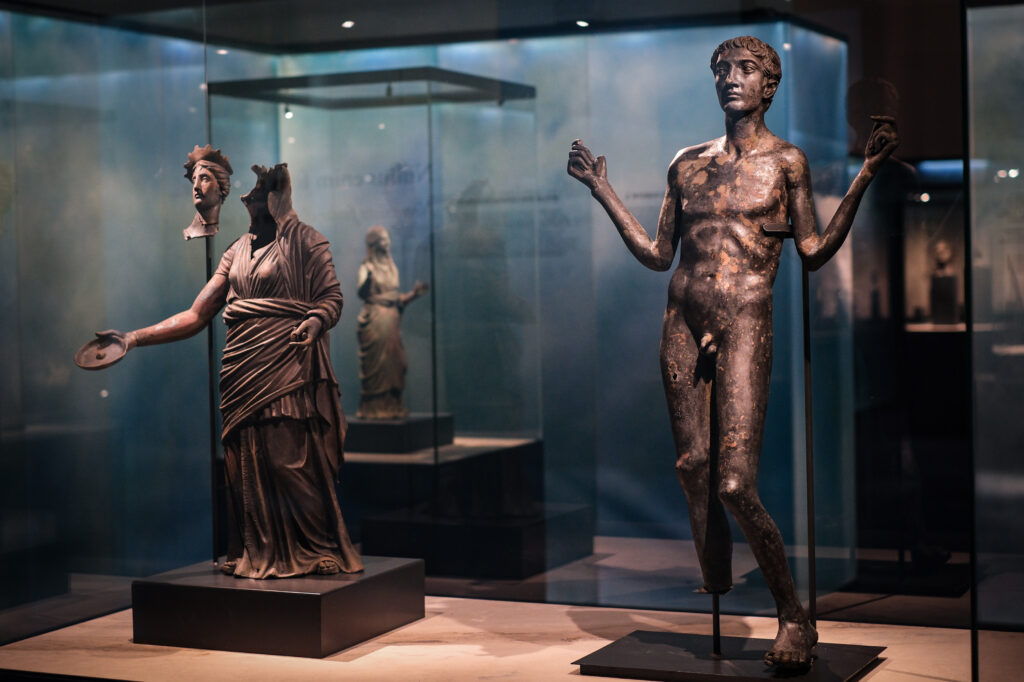 I Bronzi di San Casciano al MANN di Napoli