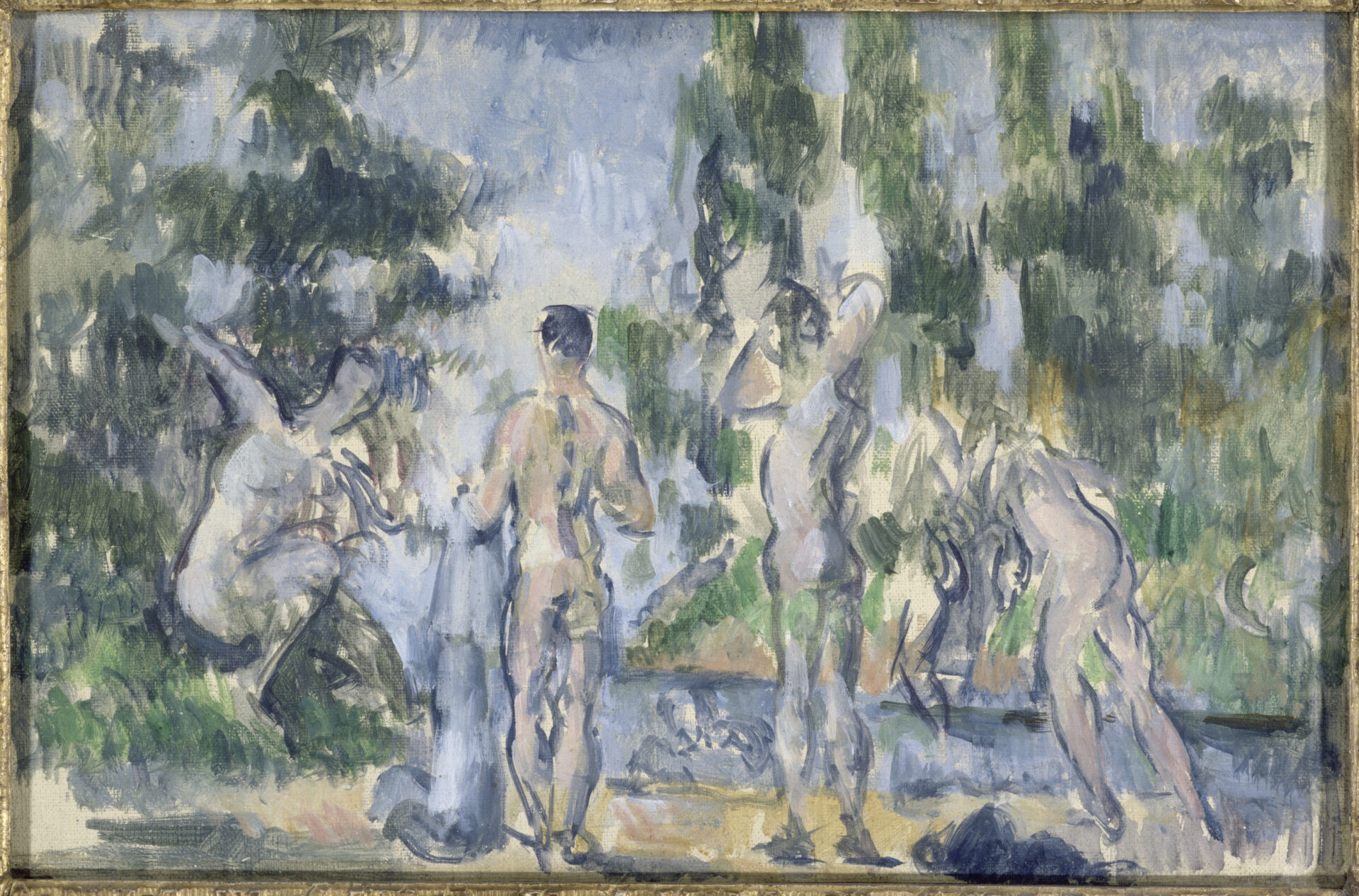 Cézanne/Renoir - bagnanti di Paul Cézanne