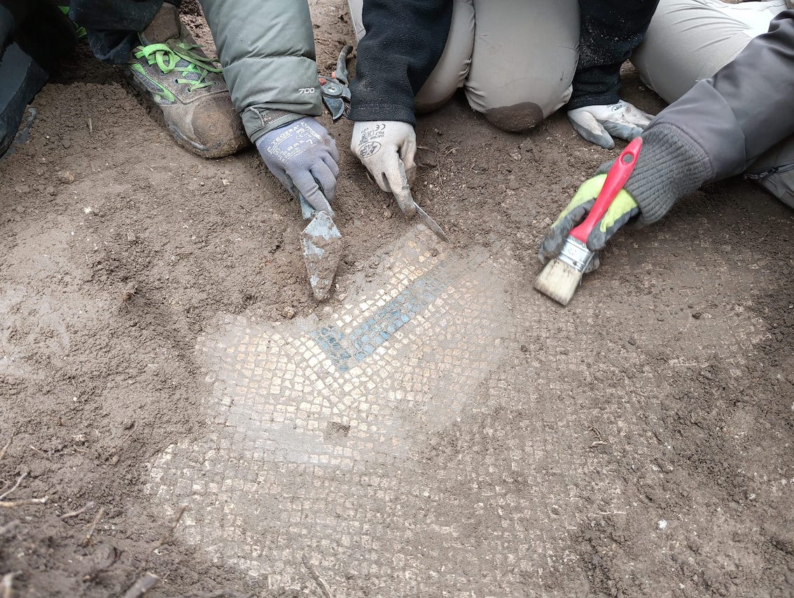 I mosaici rinvenuti a Bibione alla Villa Mutteron dei Frati