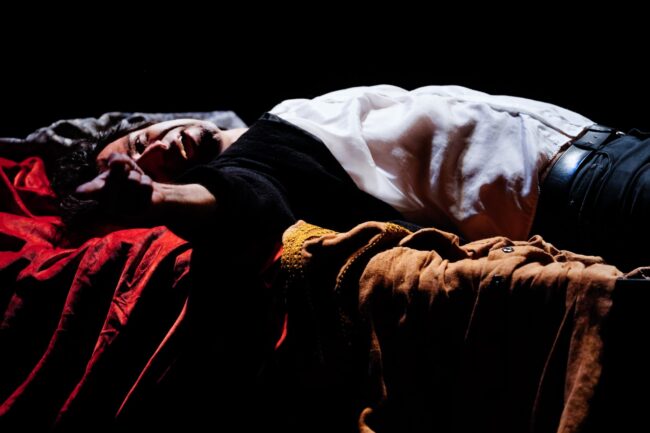 Luigi D'Elia, Caravaggio - ph Matteo Groppo - courtesy Teatro Cristallo