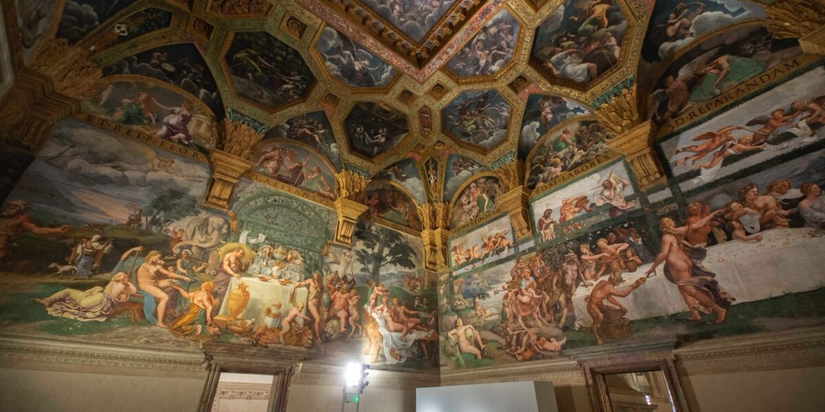 Percorso Il labirinto delle metamorfosi a Palazzo Te
