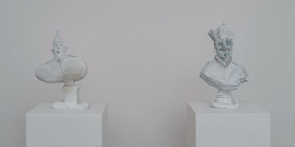 Vedmazzei, Early Works (Scipione Borghese), 2021 Pencils on oxidized bronze 44,3x31x7 cm 49x28x11 cm Ph. Giorgio Benni