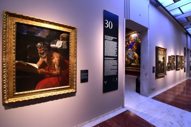 Pinacoteca nazionale di Bologna Vista dell’allestimento - Foto Roberto Serra -Iguana press