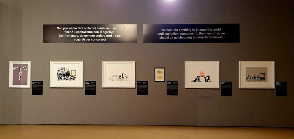 Banksy a Cervia, l’arte come denuncia sociale e messaggio di pace