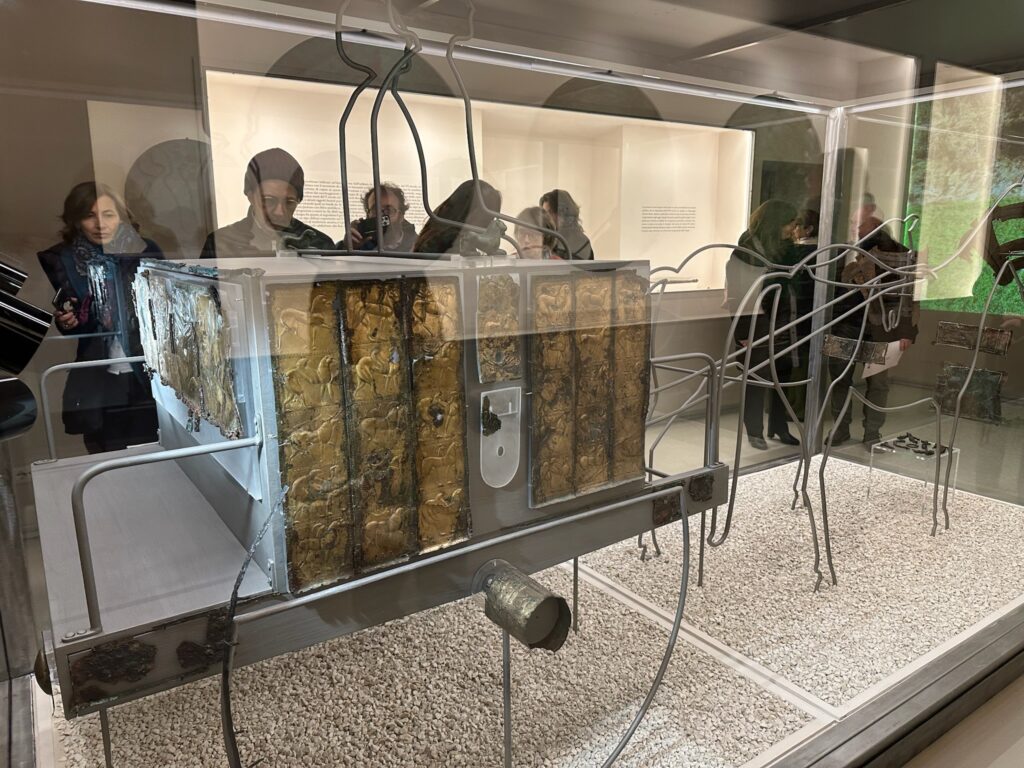 L’inaugurazione della Sala del Carro del Principe di Eretum in Sabina
