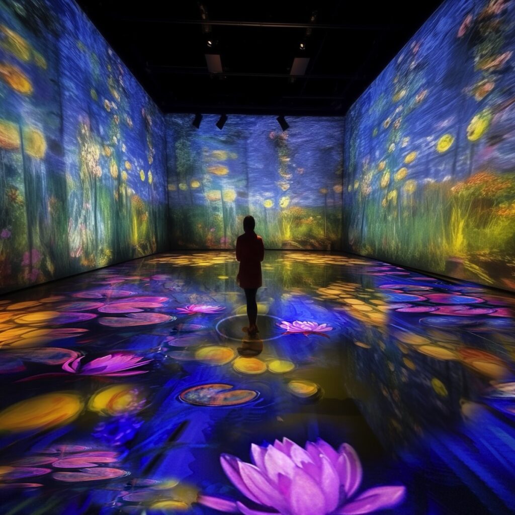 Next Area: il nuovo spazio a Milano inaugura con una mostra immersiva su Monet e gli Impressionisti
