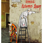 Lo street artist Maupal in mostra a Venezia per la visita del Papa