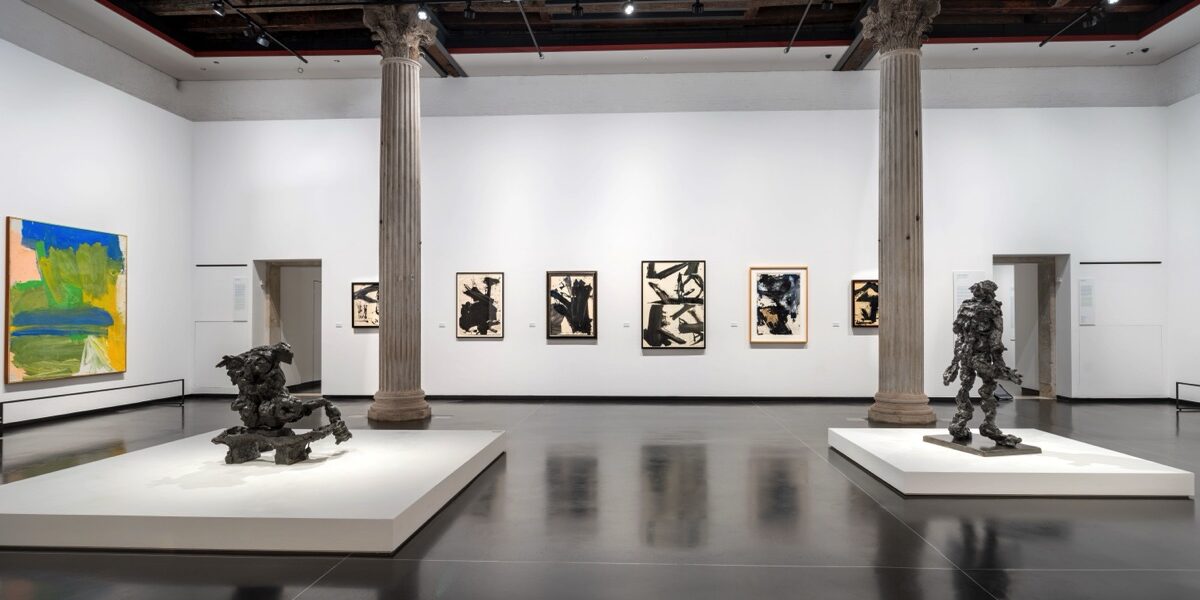 Installation View of Willem de Kooning and Italy, Gallerie dell’Accademia, Venice, 2024. Photograph by Matteo de Fina, 2024. © 2024 The Willem de Kooning Foundation, SIAE