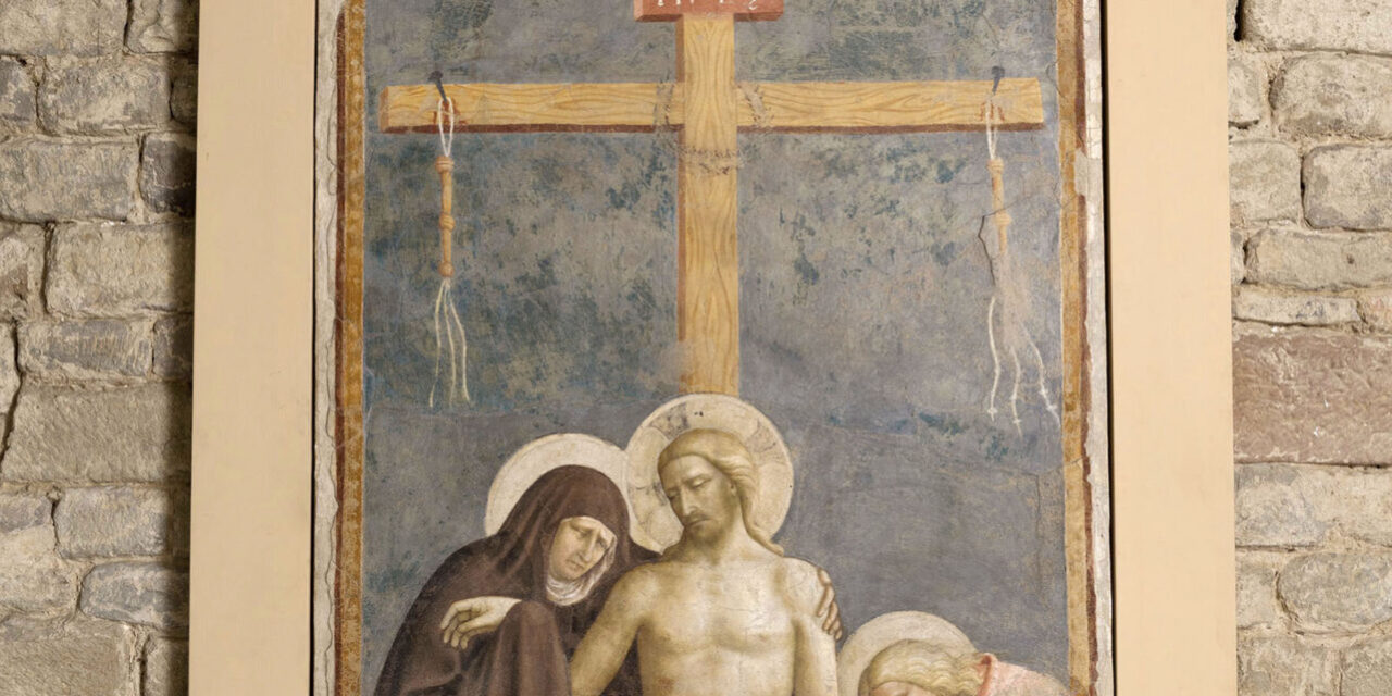 Masolino, Compianto su Cristo morto, Empoli, Museo della Collegiata di Sant’Andrea, inv. 95 Foto di Rabatti e Domingie