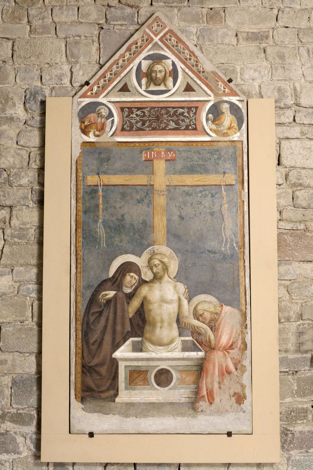 Masolino, Compianto su Cristo morto, Empoli, Museo della Collegiata di Sant’Andrea, inv. 95 Foto di Rabatti e Domingie