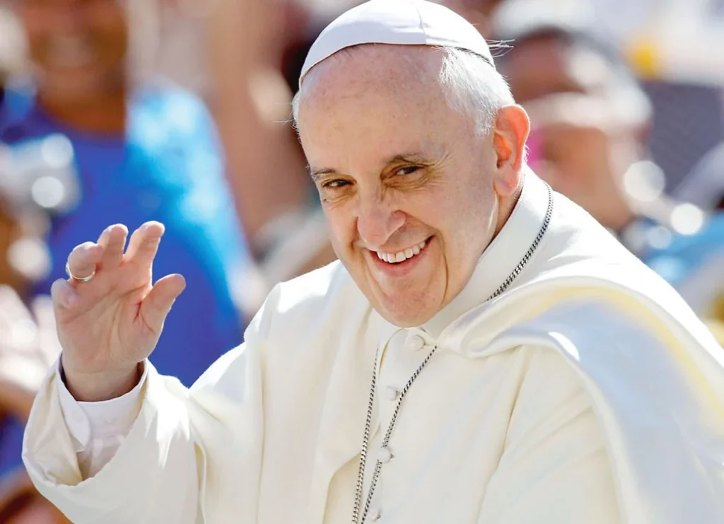 La visita di Papa Francesco al Padiglione della Santa Sede