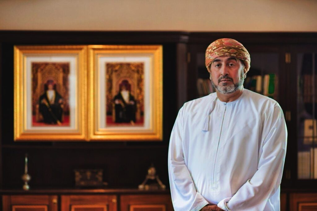 His Excellency Sayyid Saeed Al Busaidi, Commissioner, Undersecretary for the Ministry of Culture, Sports and Youth for Culture - Image courtesy of National Pavilion of the Sultanate of Oman,  Venice Biennale. 