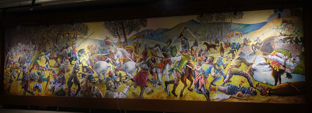 Omaggio a Leonardo: inaugurazione della “Battaglia di Anghiari” di Nico Paladini a Vinci