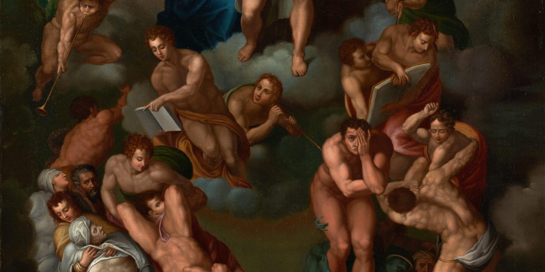 Il Giudizio Universale di Ginevra. Olio su tela. Collezione privata
