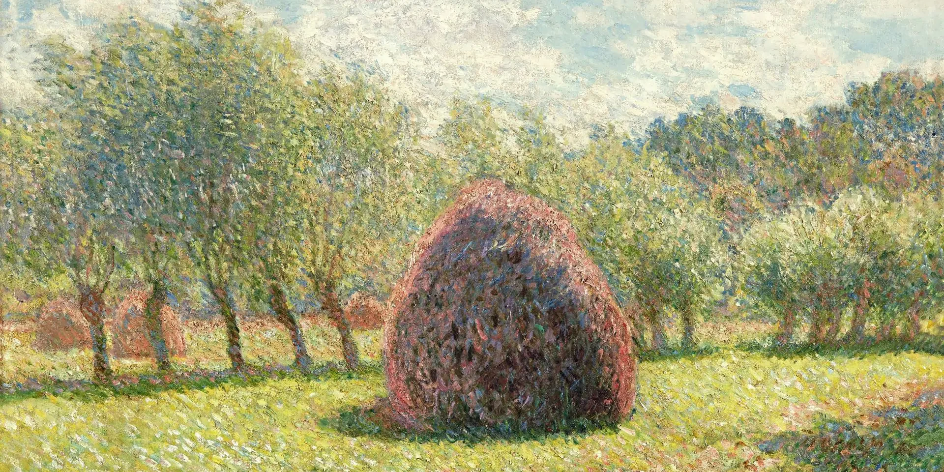 monet Claude Monet, Meules à Giverny, 1893