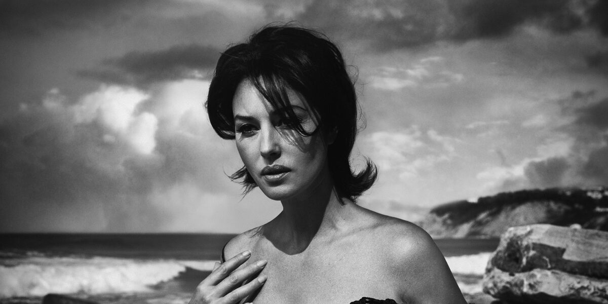 Vincent Peters Monica Bellucci, Biarritz 2006 90x110 cm