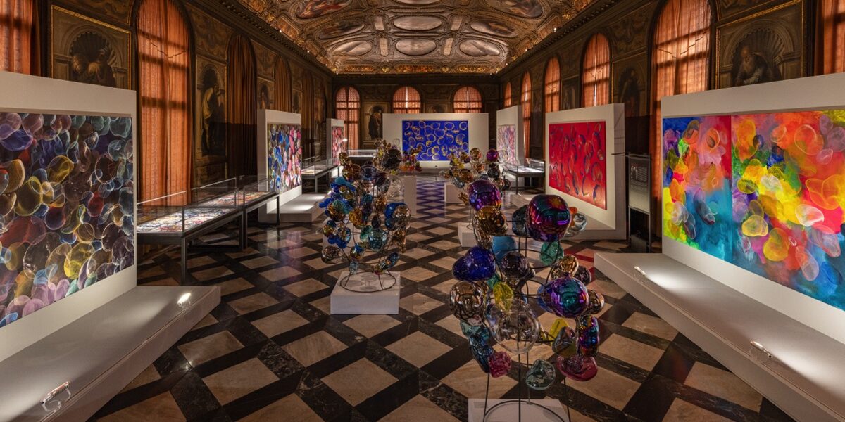 Dokoupil, allestimento Venitian Bubbles - Foto Tom-Wagner