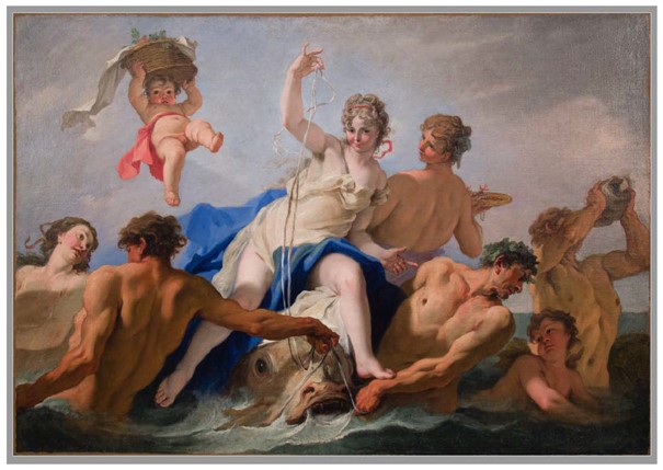 EN46_Ricci_Trionfo_di_Venere Sebastiano Ricci, Il Trionfo di Venere Collezione Enel