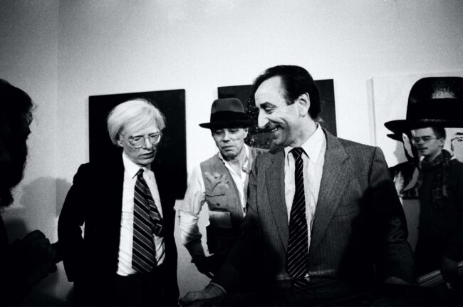 napoli amelio 1980 warhol +beuys LUCIO AMELIO photo Fabio Donato