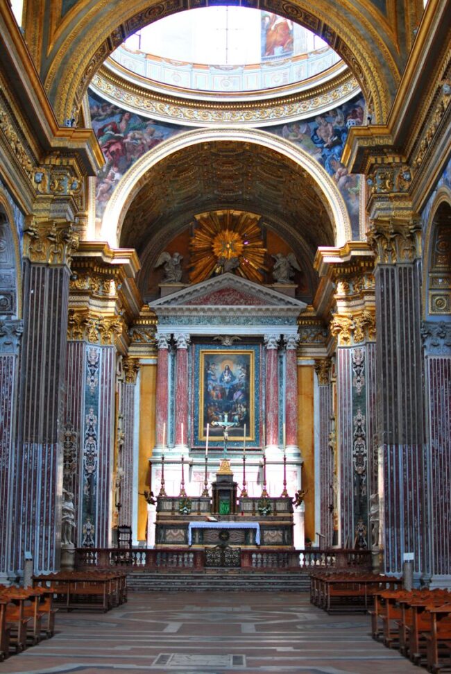 Napoli, Interno della Chiesa dei Girolamini ©Complesso Monumentale Chiesa dei Girolamini