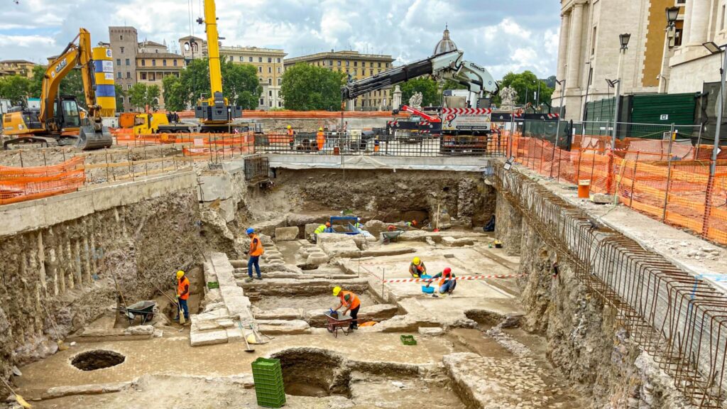 Ritrovamenti di Piazza Pia a Roma: via libera allo scavo e alla musealizzazione