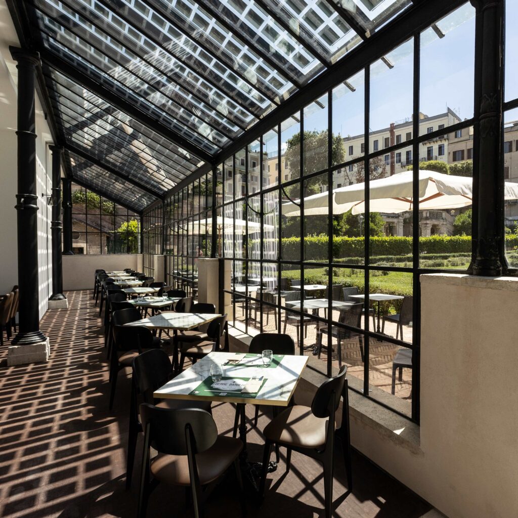 Serre Barberini: apre il nuovo caffè ristorante nei giardini di Palazzo Barberini