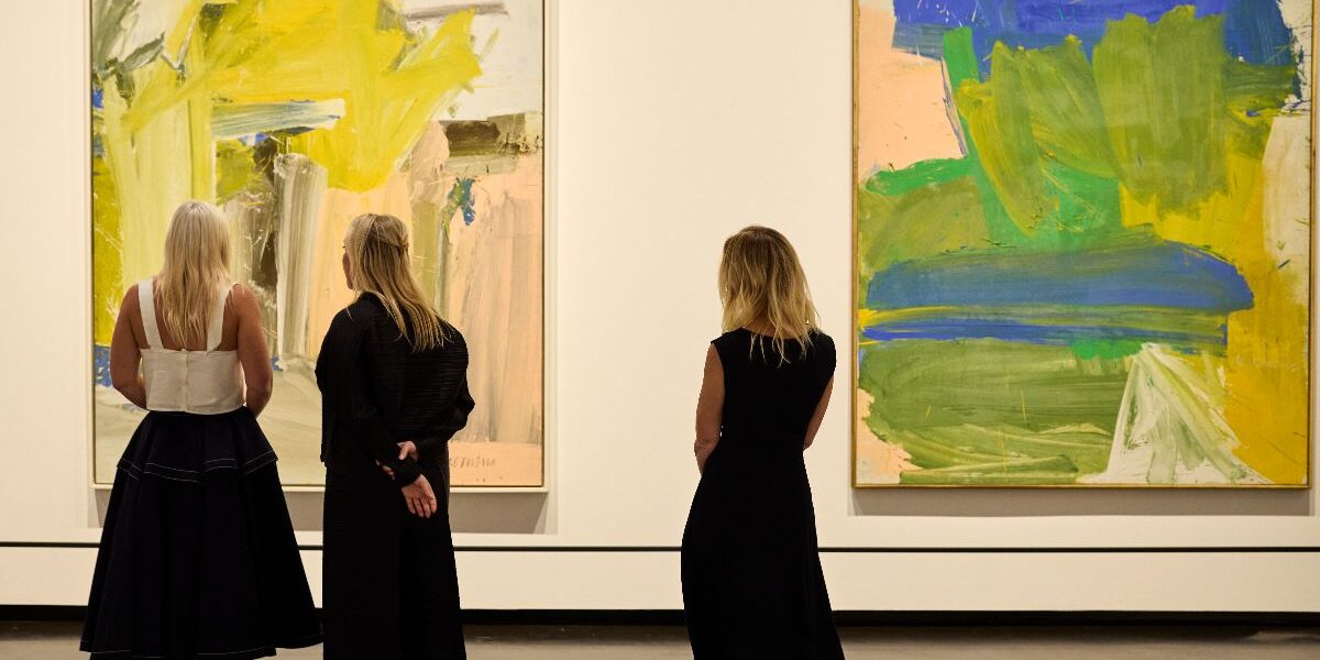 Installation View. Willem de Kooning and Italy, Gallerie dell’Accademia, Venice, 2024 © 2024 The Willem de Kooning Foundation, SIAE. Photo by David Levene, 2024