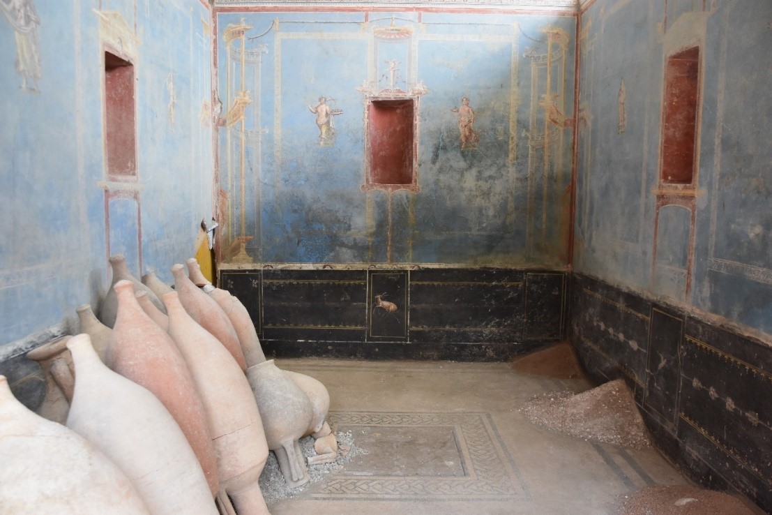 Pompei Stanza Blu © Ministero della Cultura