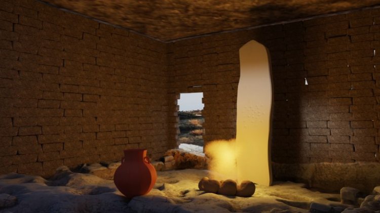 Ricostruzione dello spazio sacro ad Erimi