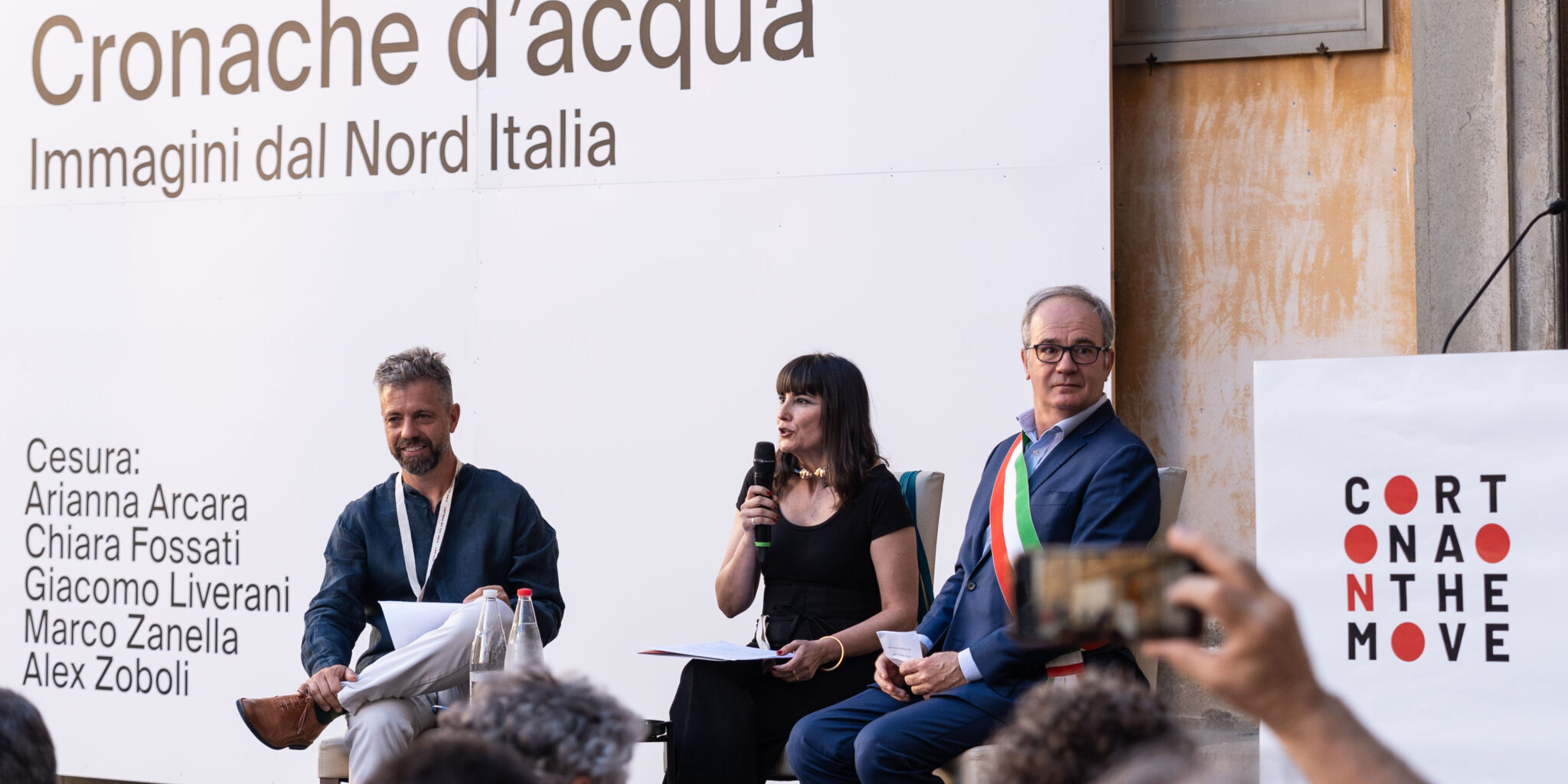 Inaugurazione del Festival di Fotografia Internazione Cortona On The Move - Credit foto: Camilla Miliani e Niccolò Del Pizzo