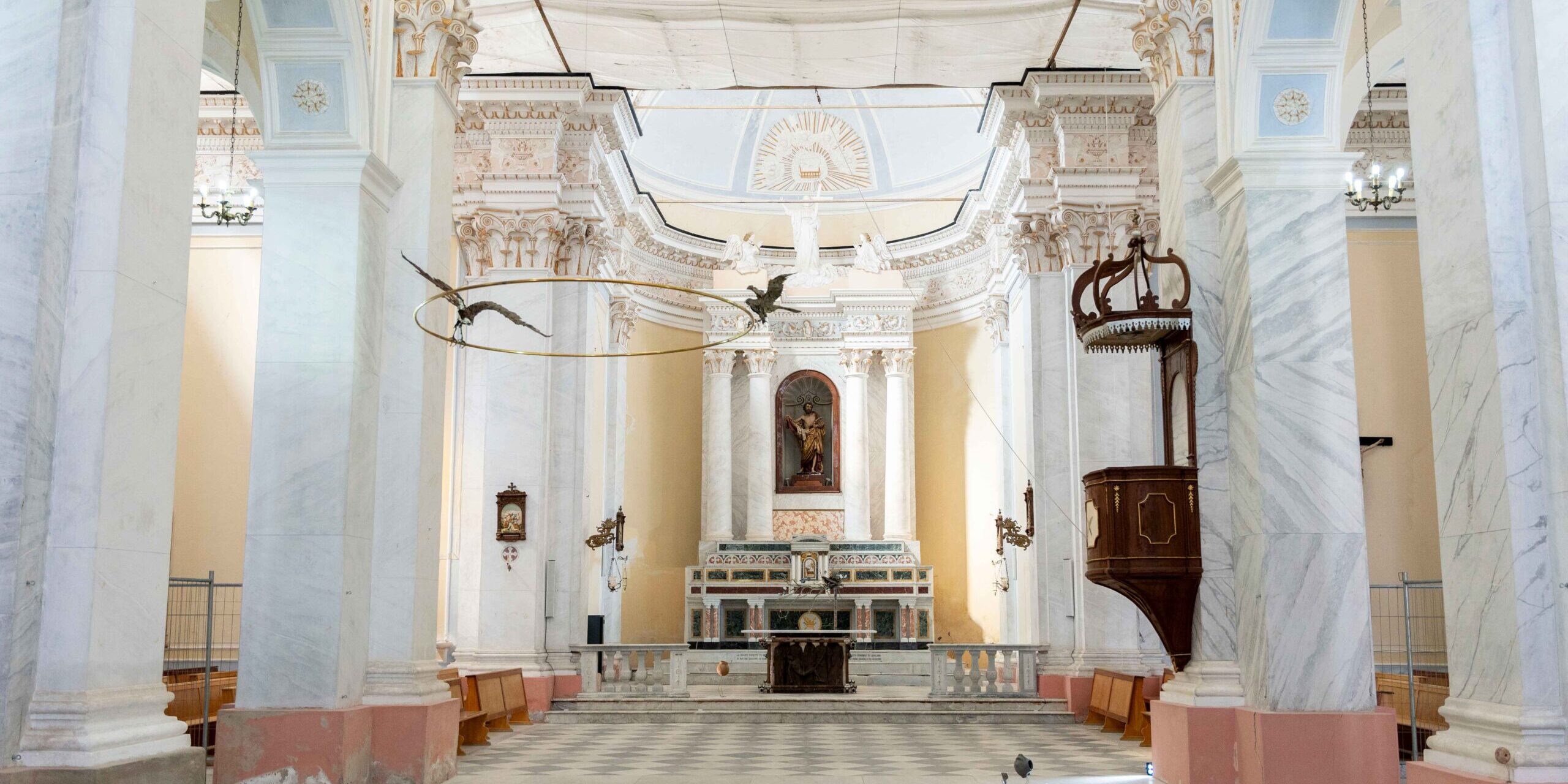 Mostra Eroico (il) paesaggio di Lucrezia Longobardi. In foto l’opera di_Petrit Halilaj ©Tommaso Vitiello