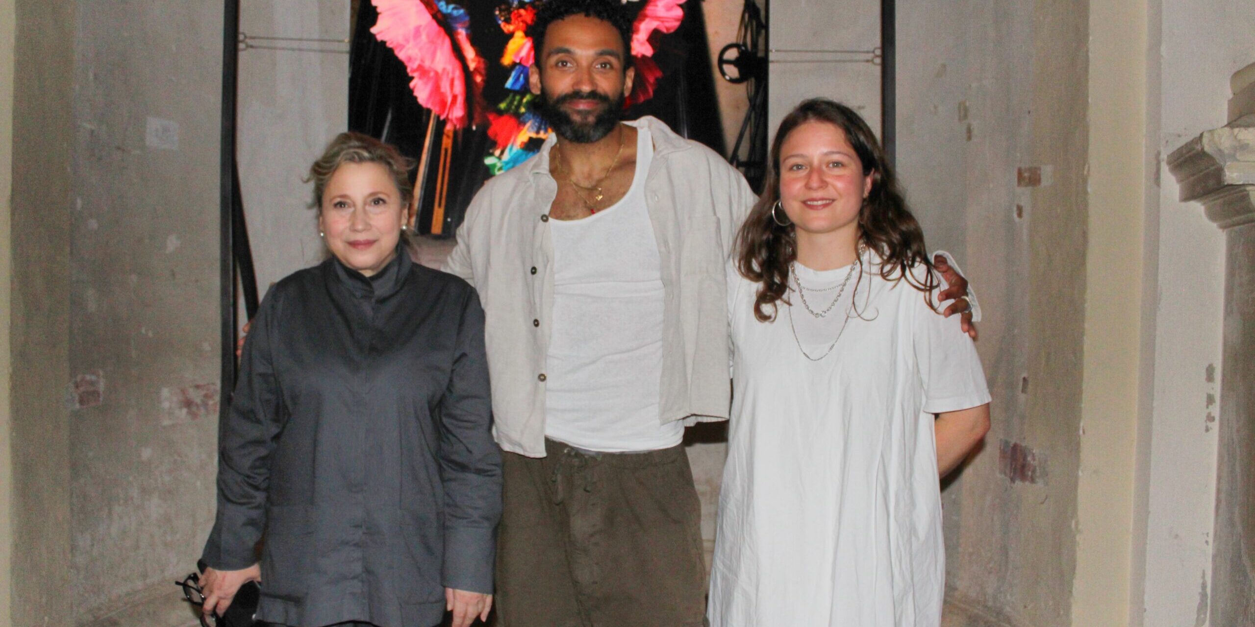 Maria Teresa Venturini Fendi, Luis Alberto Rodriguez, Afra Zamara - Courtesy Fondazione Carla Fendi