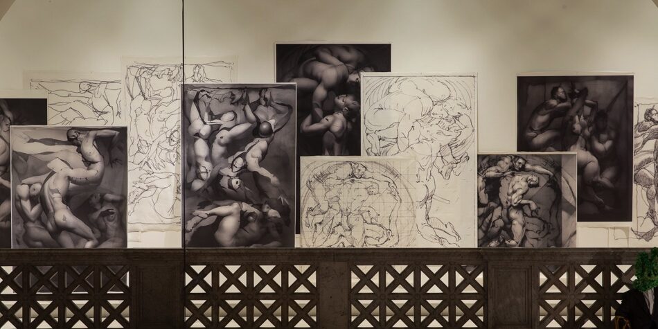 Allestimento mostra MarÍn a Palazzo Esposizioni © Palazzo Esposizioni