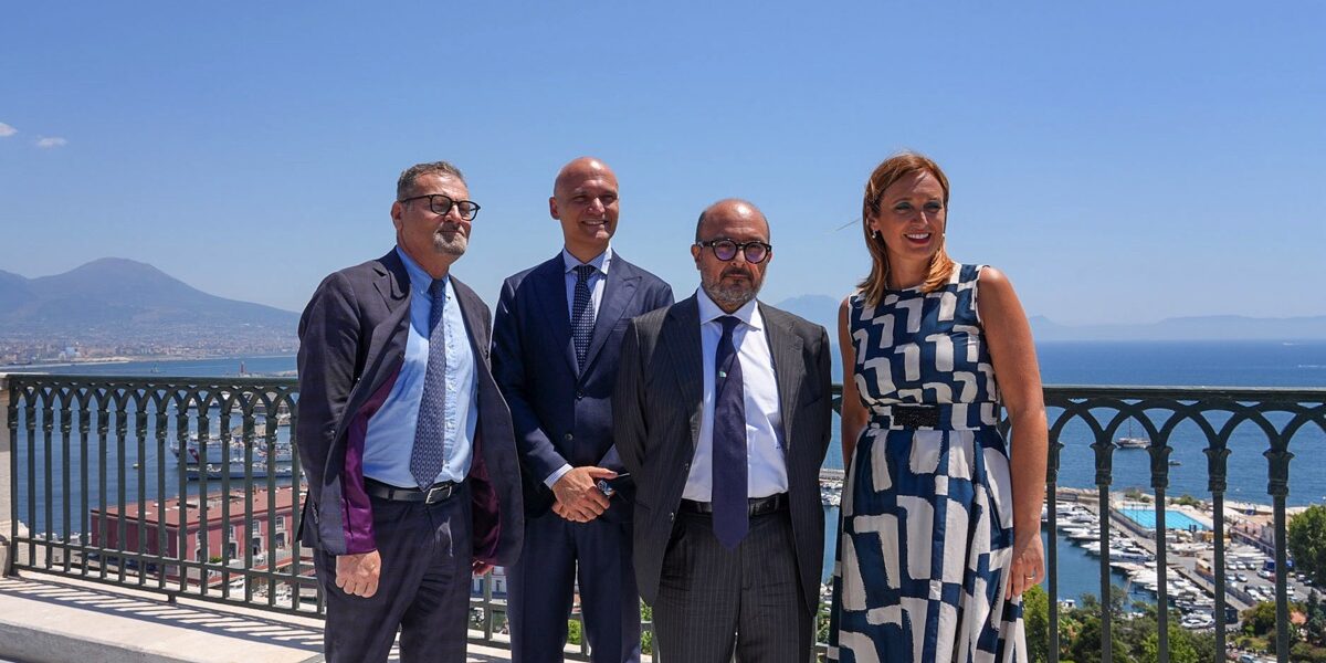 Inaugurazione Belvedere di Palazzo Reale di Napoli Foto Emanuele Antonio Minerva © Ministero della Cultura