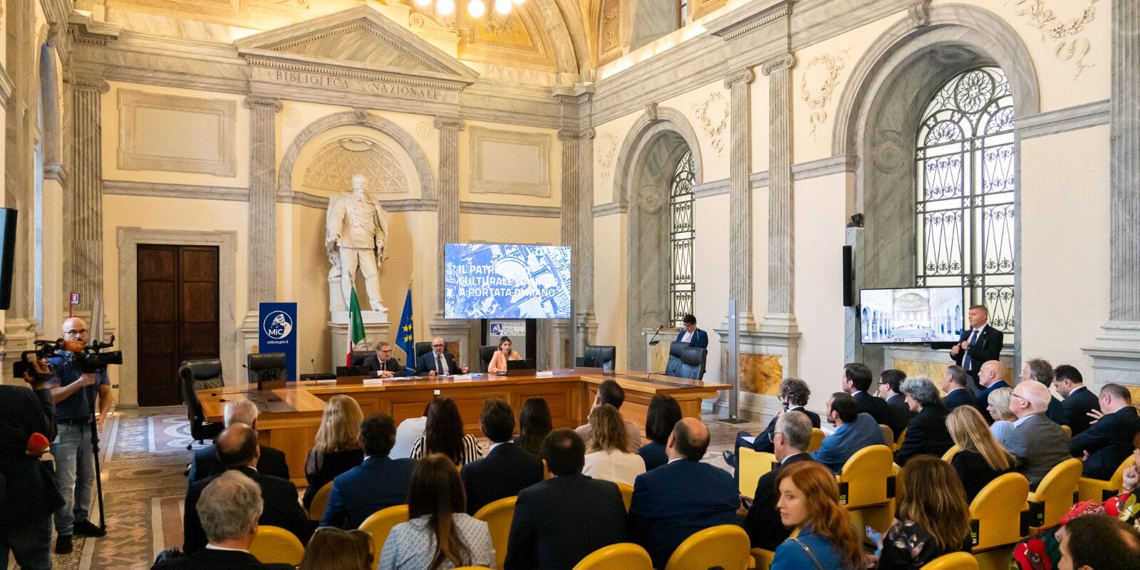 Presentazione App Musei Italiani Emanuele Antonio Minerva © Ministero della Cultura