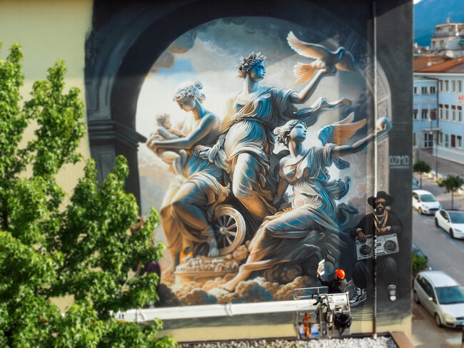 Three Graces Ozmo Trento 2024 WIP Photo credit Caterina Fabbrici