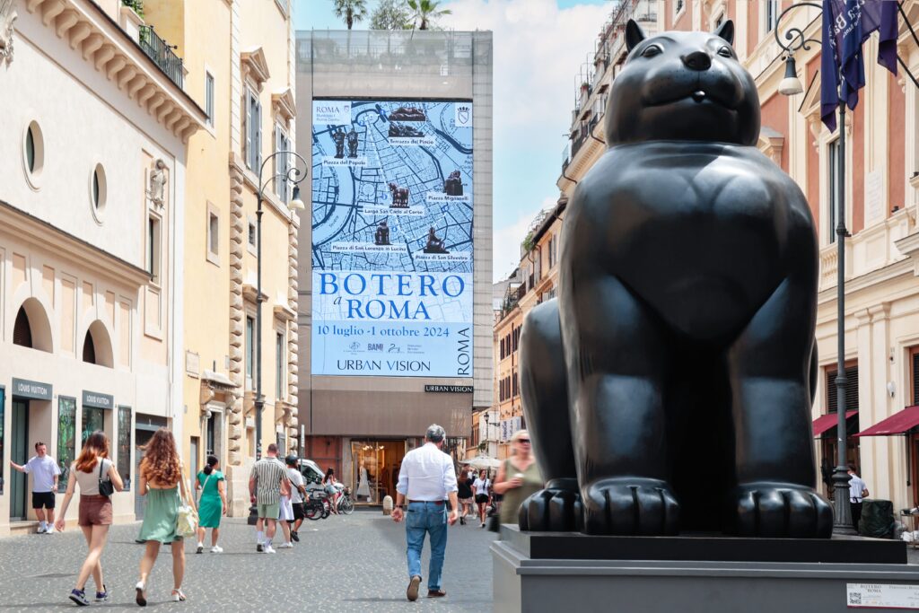 Botero a Roma: una mappa alla scoperta delle opere