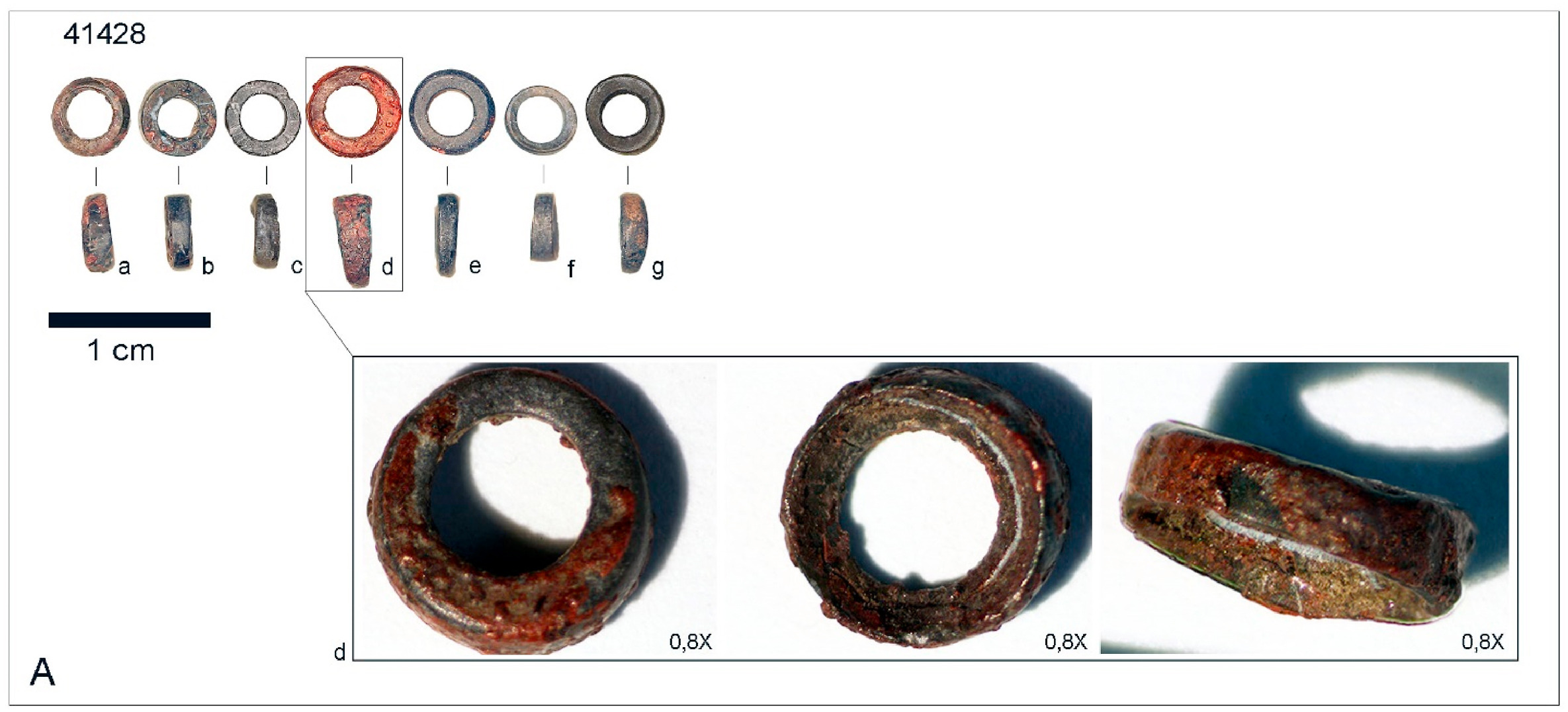 Il pigmento rosso cinabro scoperto nel sito archeologico de La Marmotta ©Università di Pisa