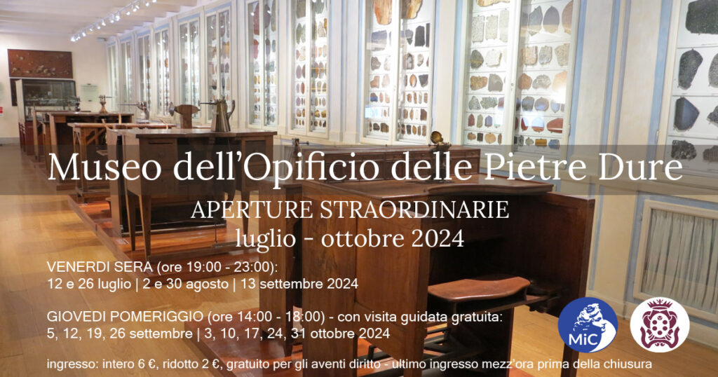 Opificio delle Pietre Dure: le aperture estive straordinarie