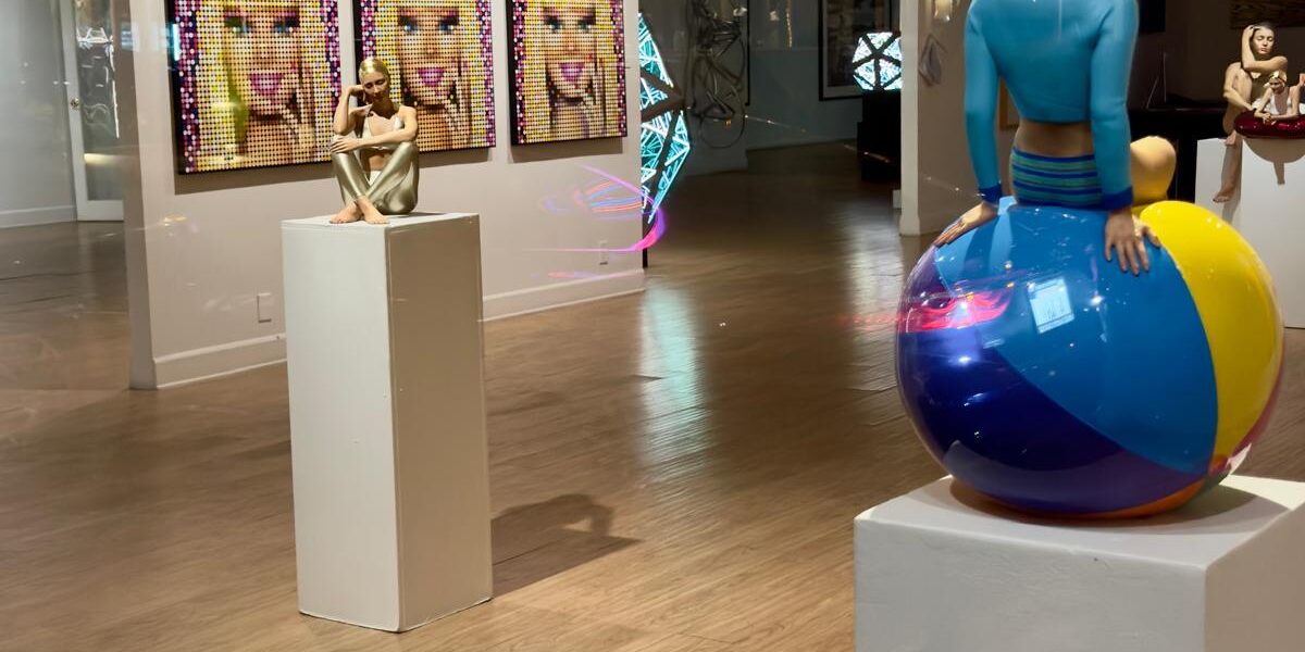 MaMà Dots presso la galleria Melissa Morgan Fine Art a Los Angeles