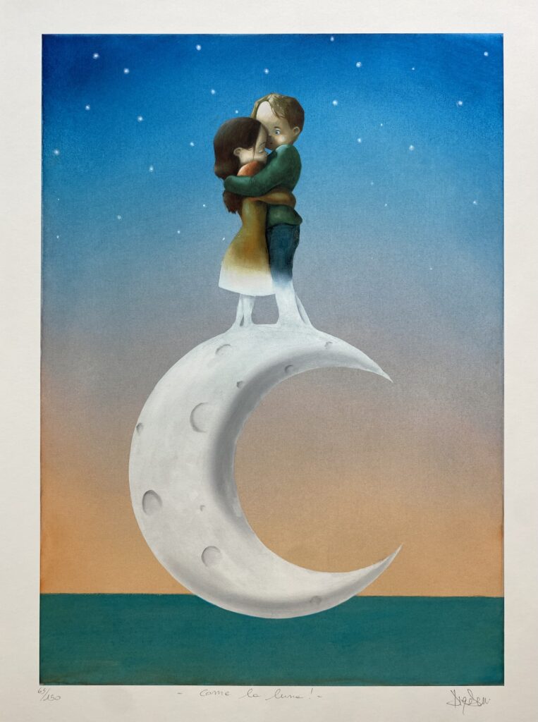 Come la luna, Diego Santini alla Galleria Samonà di Padova