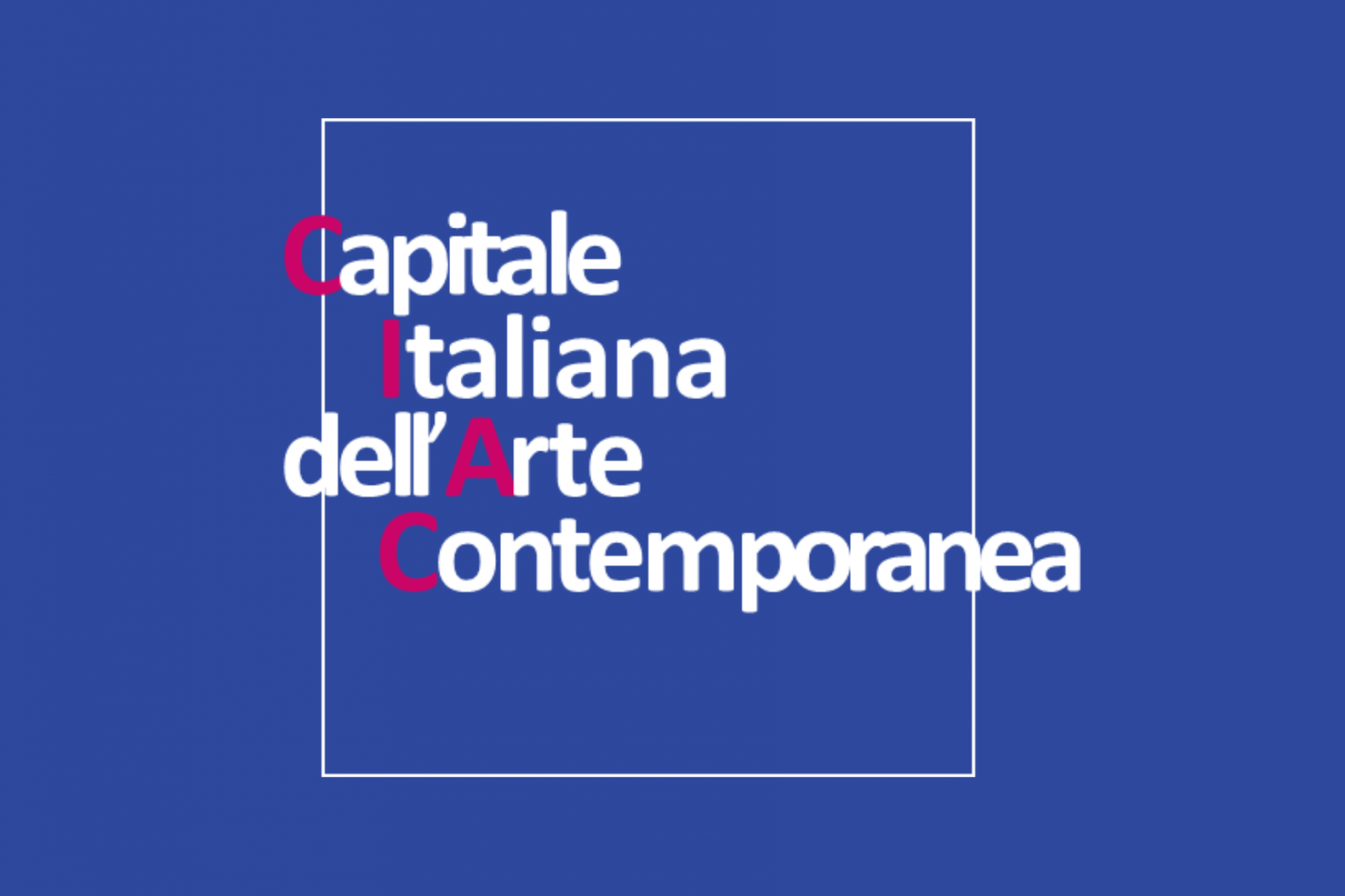 capitale italiana dell’arte contemporanea